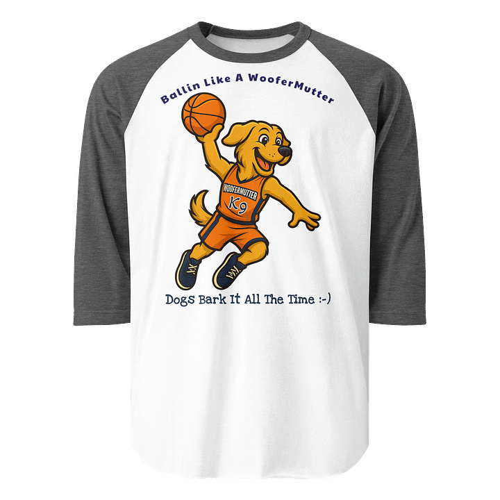 Golden Retriever Unisex 3/4 Sleeve Raglan Shirt product image (13)