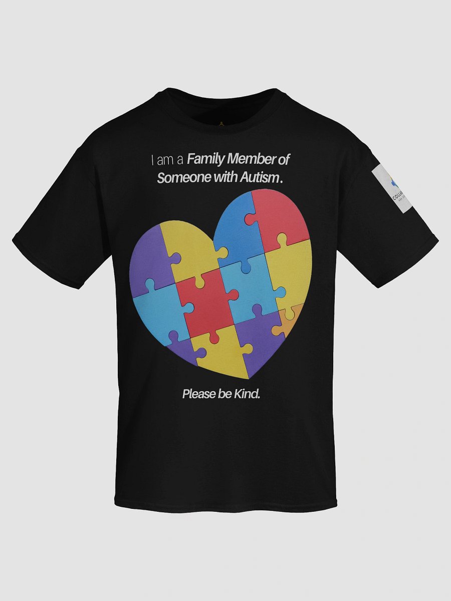 I am a Family Member of Someone with Autism. Please Be Kind T-Shirt product image (43)