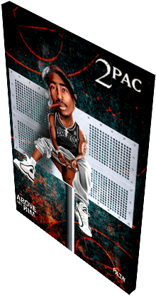 Above The Rim Pain Canvas product image (2)