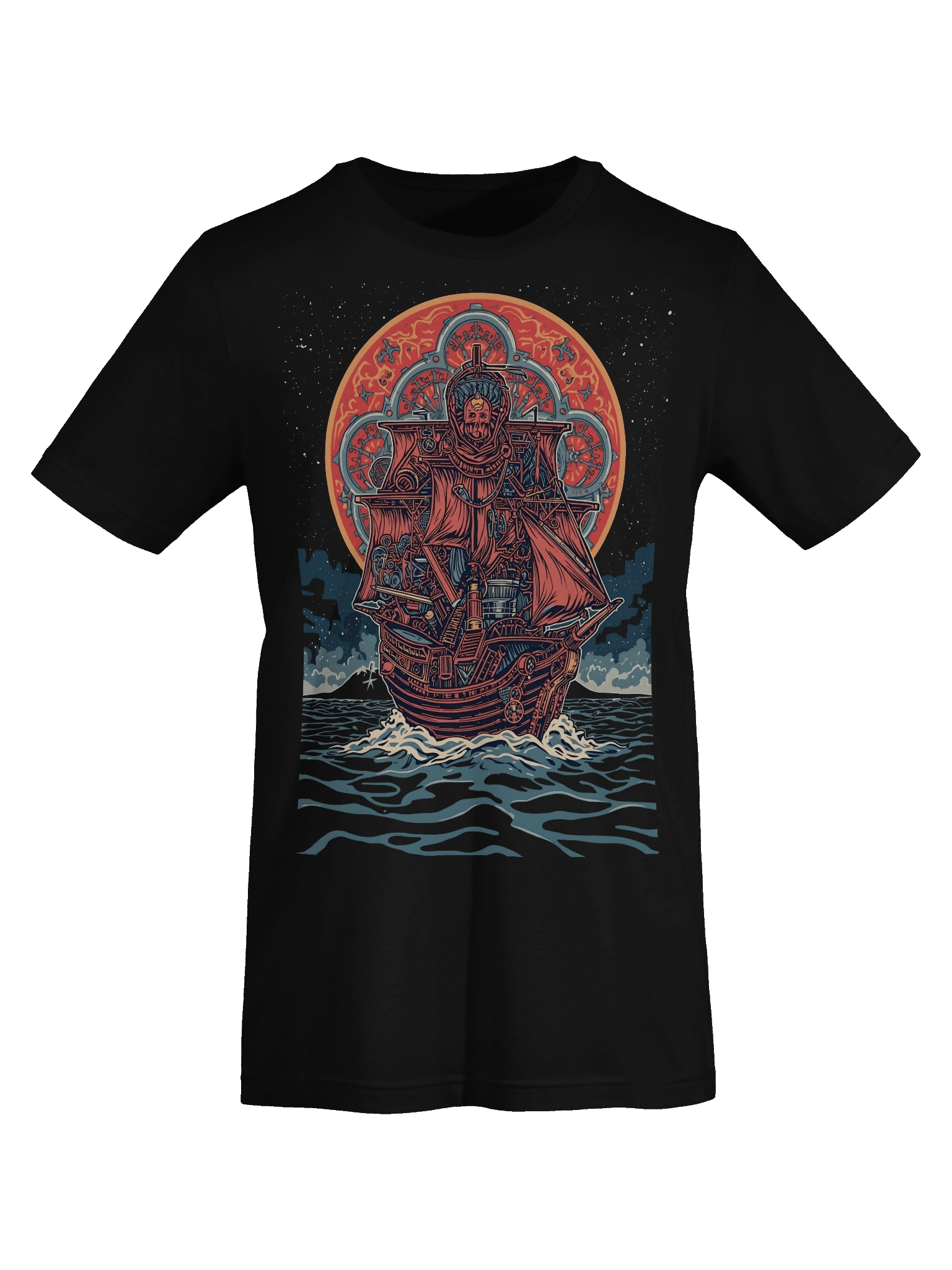Mystical Ghost Ship Lightweight T-Shirt product image (6)