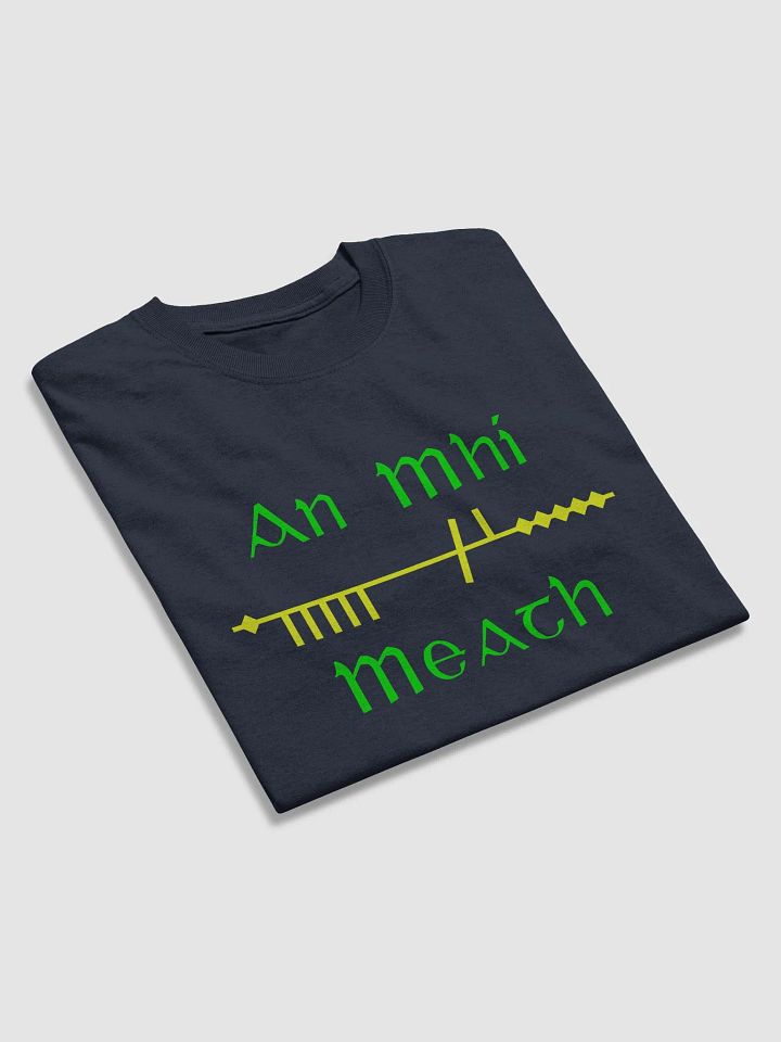Meath/An MhÍ Scholastic style Ogham printed T-shirt product image (2)