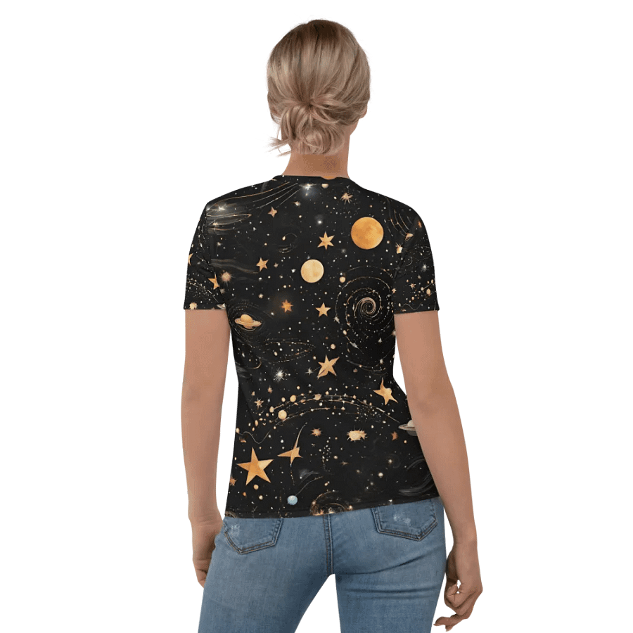 Cosmic Whimsy All-Over Print Women's Tee product image (1)