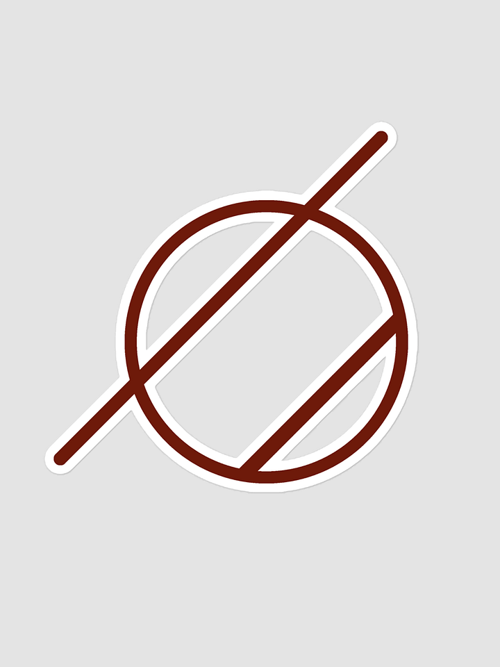Second World Symbol Bubble-Free Stickers product image (1)