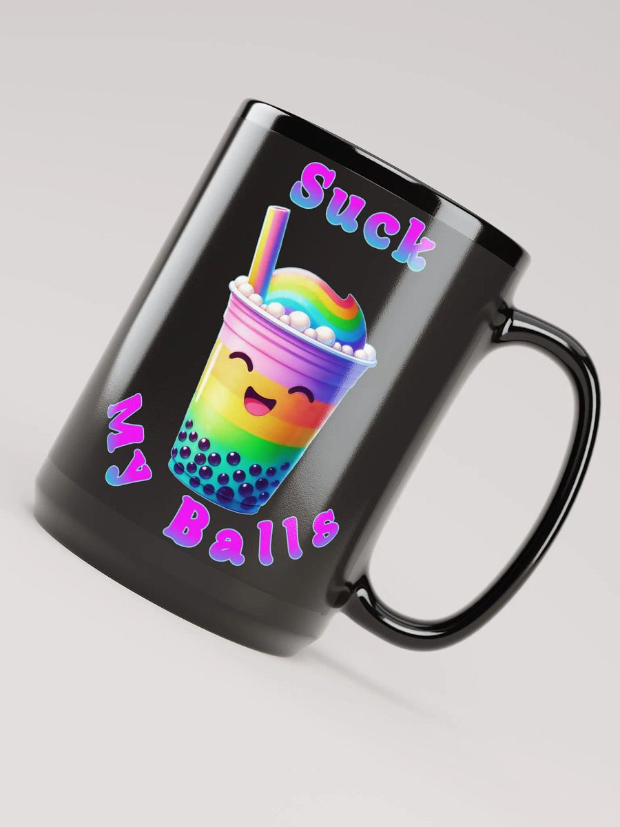 Rainbow Boba Delight 15 oz Coffee Cup product image (4)