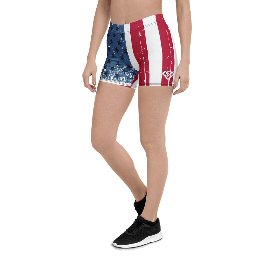 Women's FGA Merica Yoga Shorts product image (5)