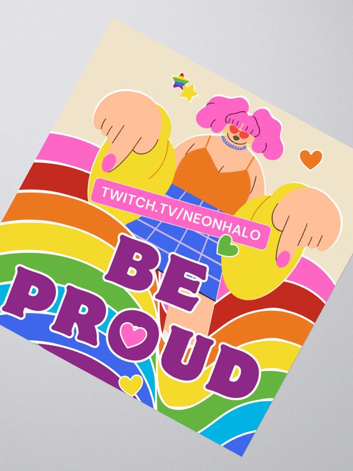 Be Proud Sticker product image (5)