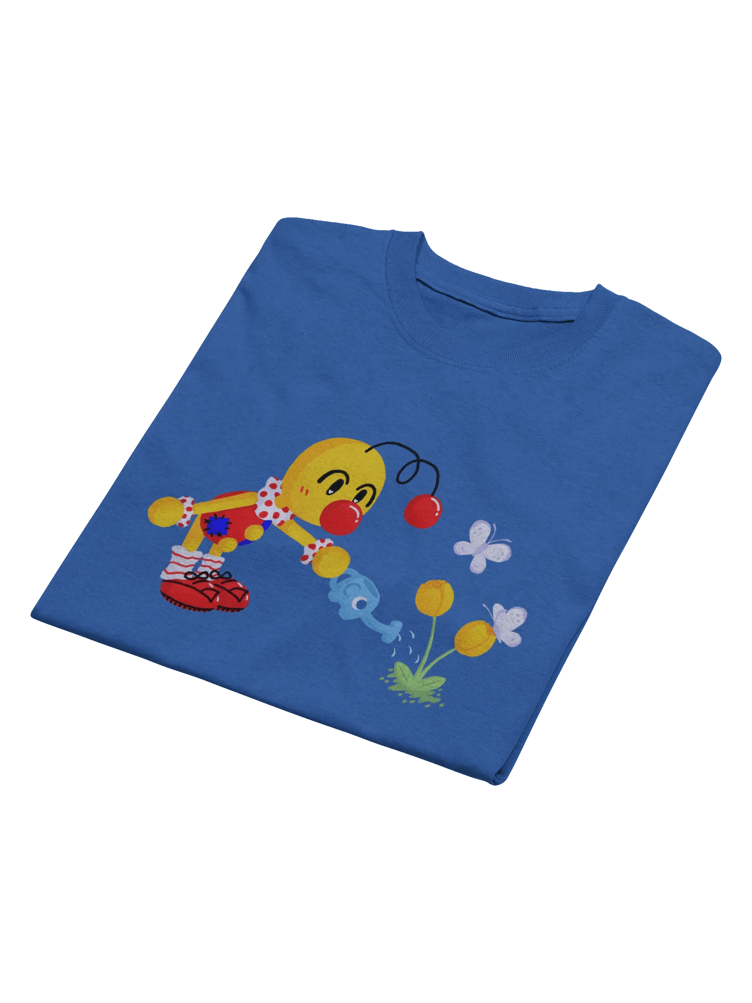 Boyoyoing Watering Tulips Shaded Unisex T-Shirt product image (22)
