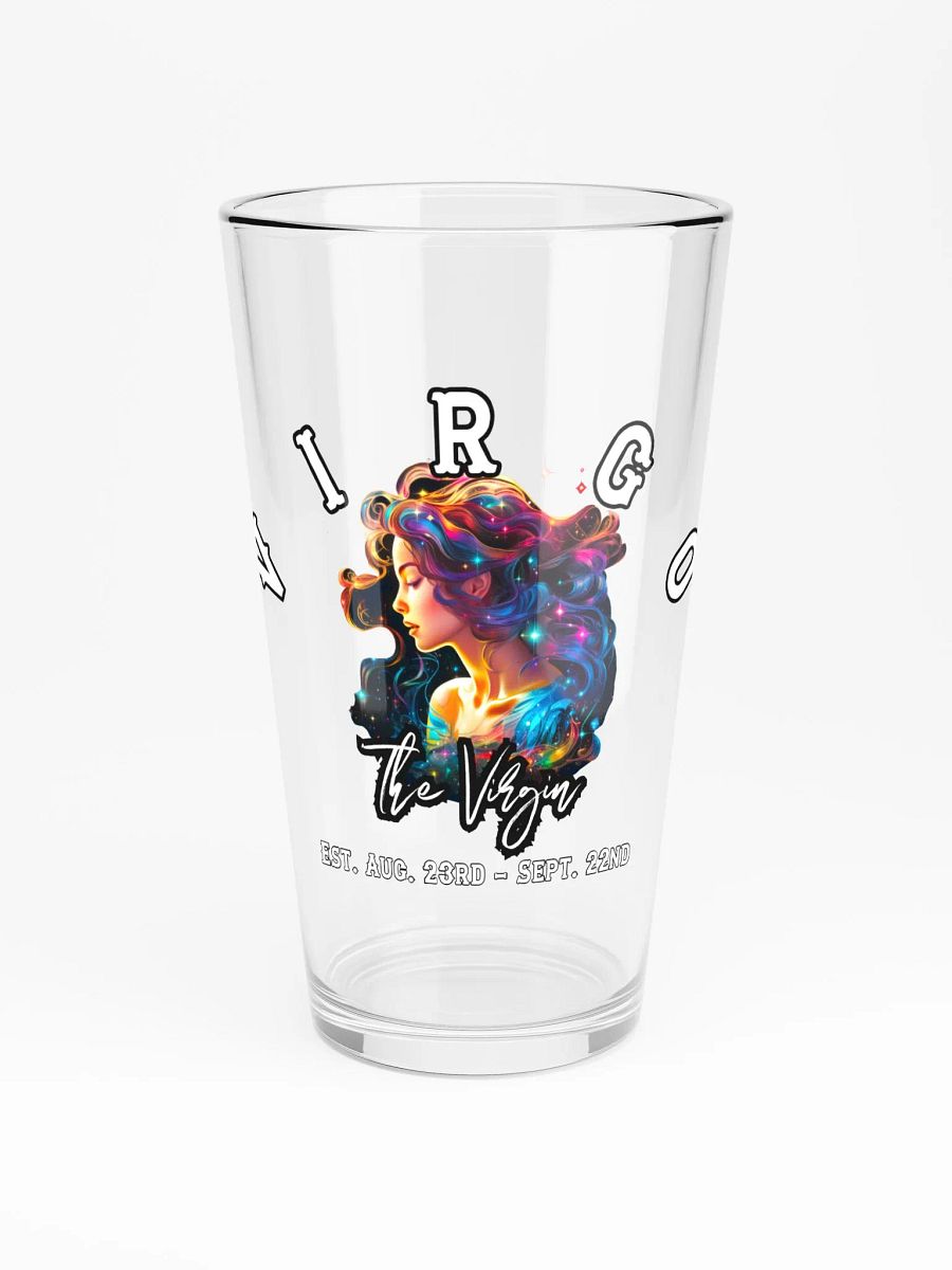 Virgo - Zodiac Shaker Pint Glass product image (3)