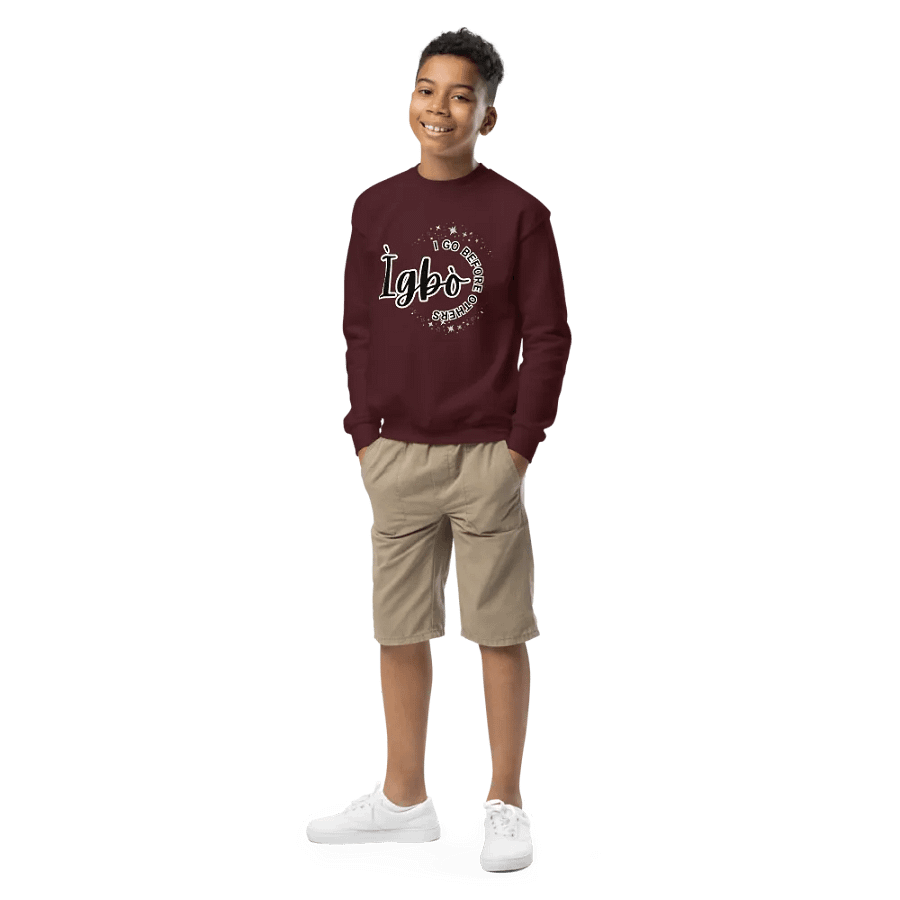IGBO Heritage Youth Sweatshirt product image (1)