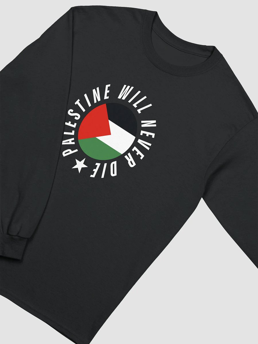 Classic Comfort: Gildan Ultra Cotton Long Sleeve T-Shirt | | palestine will never die product image (28)