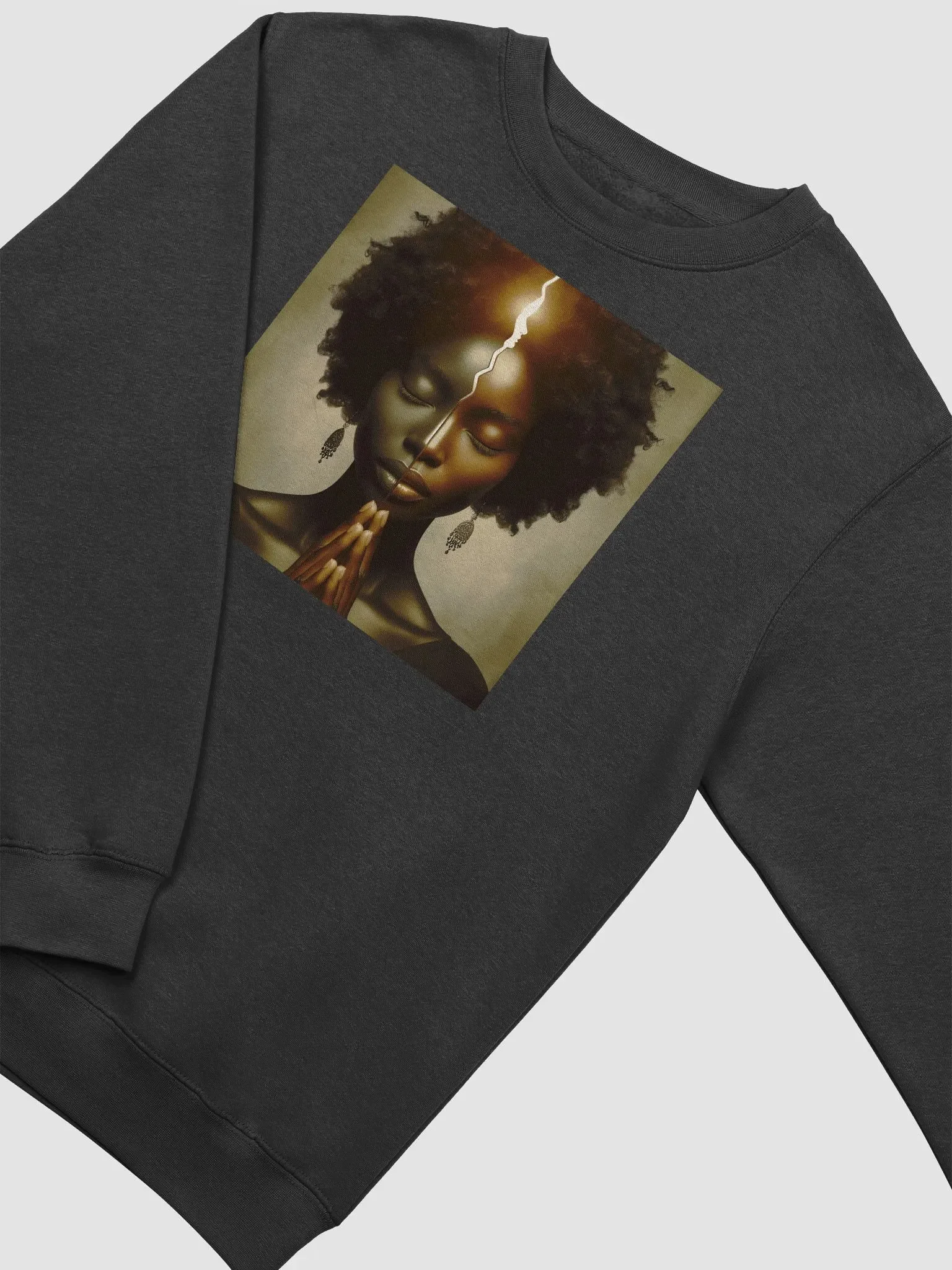 Feminine Divine Break to Recharge - Sweatshirt with Sleeve Print product image (4)