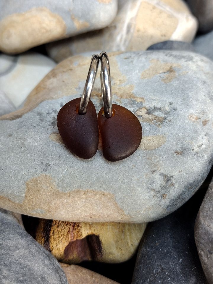 Sea Glass Earrings product image (2)
