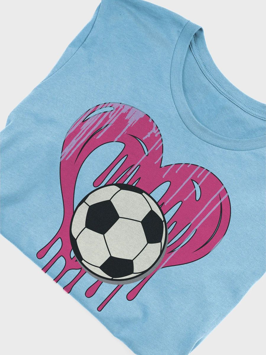 Heart Soccer Melting Love T-Shirt product image (33)