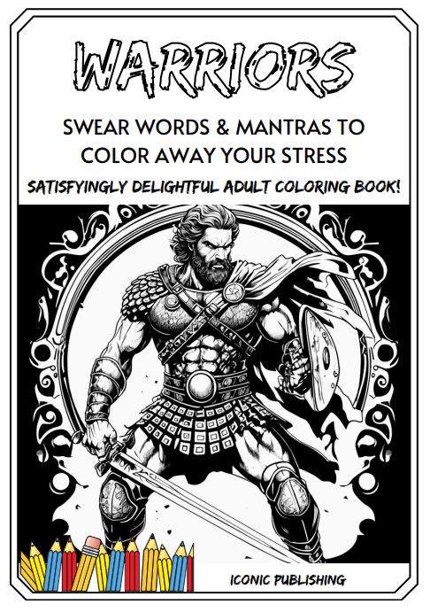 Warriors - Adults Only - Swear words and mantras to color away your stress product image (1)