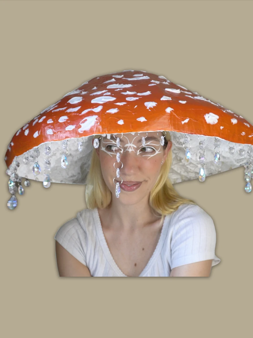 Mushroom Hat Template product image (1)