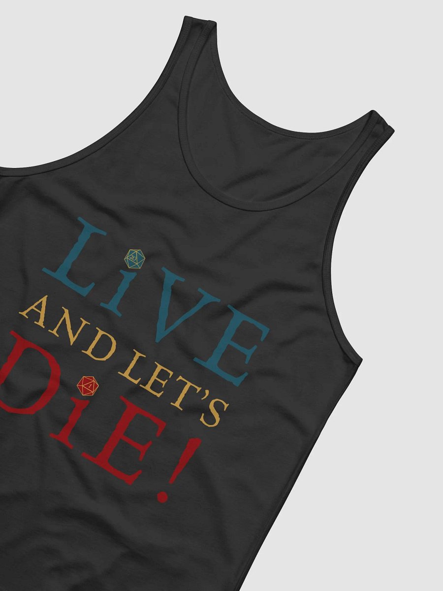 Live and Let's Die Logo Tank Top product image (13)