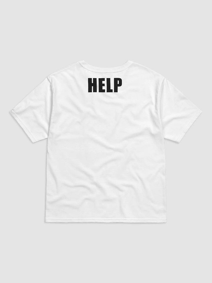 Help White T-Shirt product image (2)