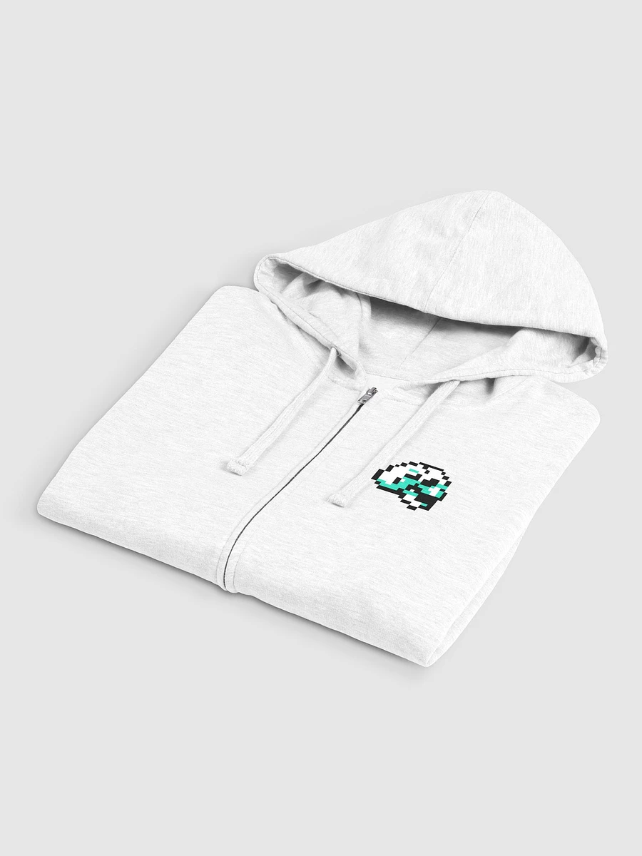 THE FOOL ZIP-UP HOODIE [WHITE] product image (3)