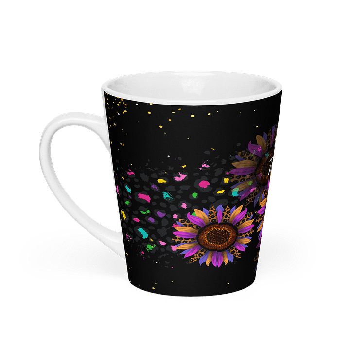 Vibrant Sunflowers Best Teacher Latte Mug gift for all teachers product image (1)