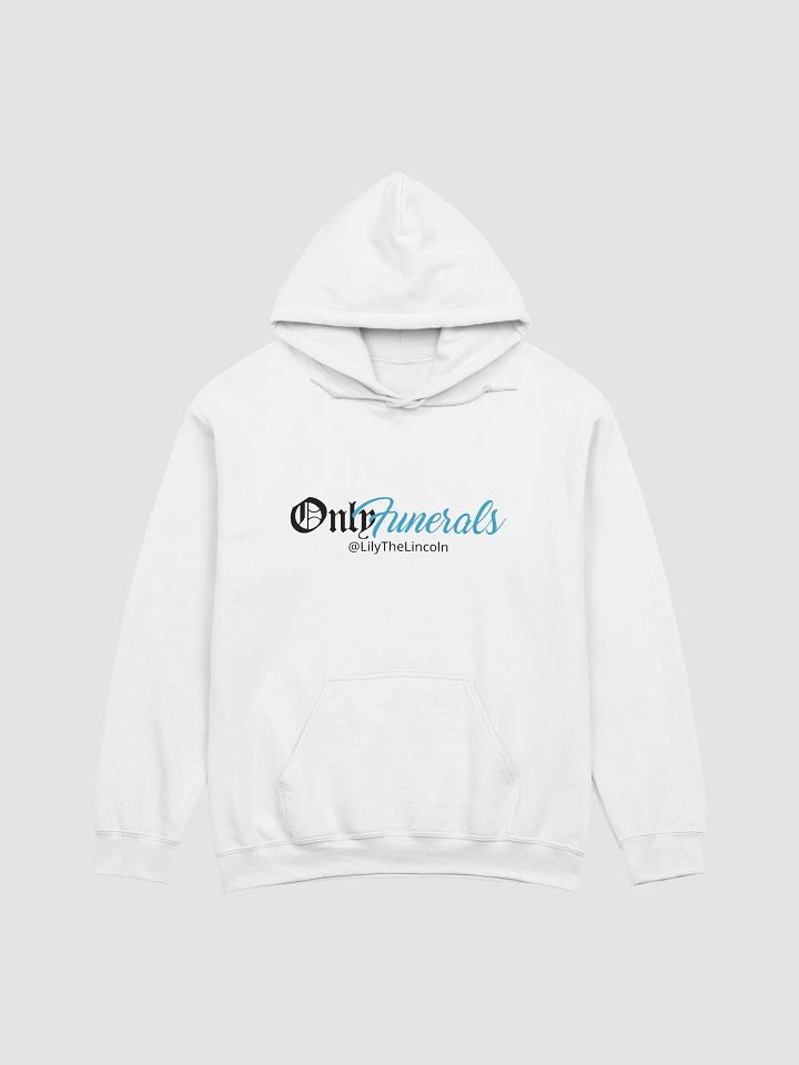 OnlyFunerals Hoodie (white) product image (1)