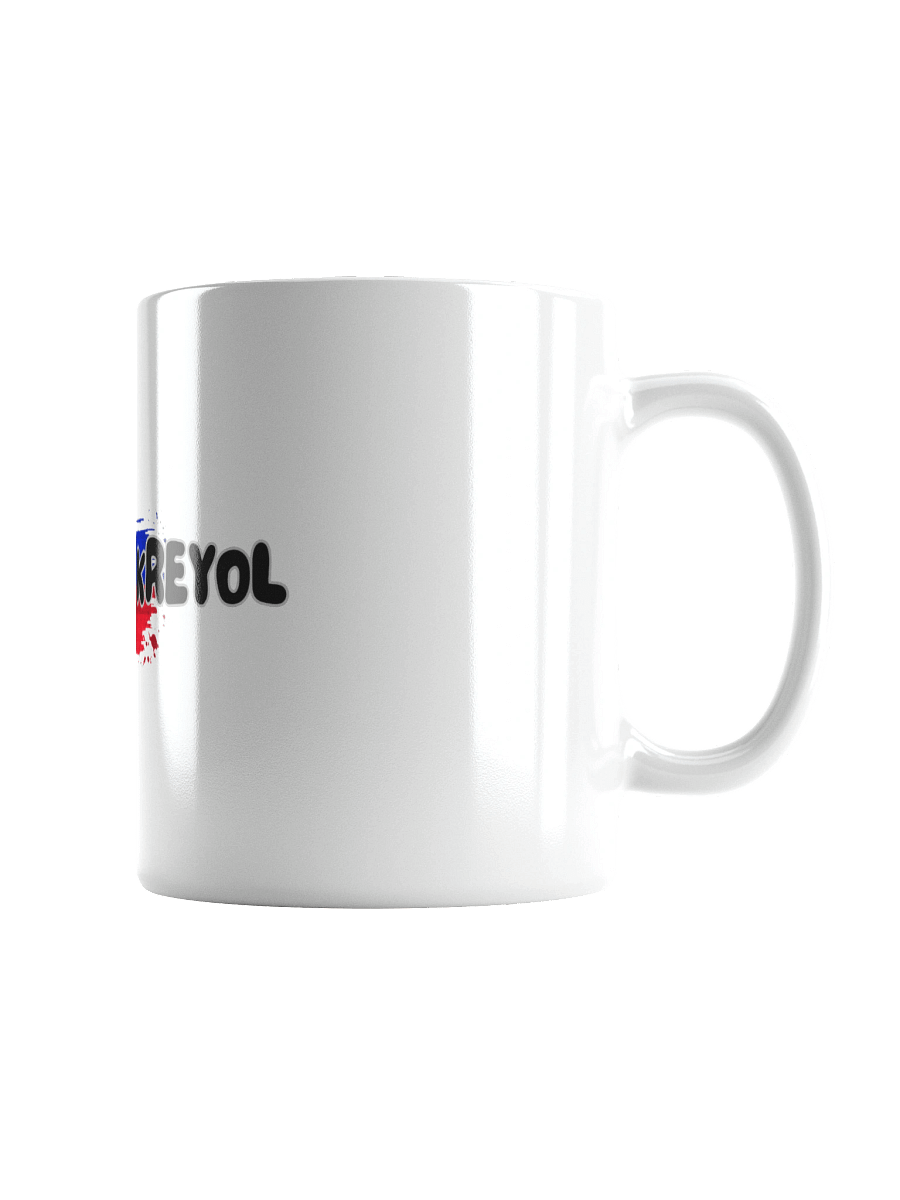 San pou san White Black Glossy Mug product image (2)