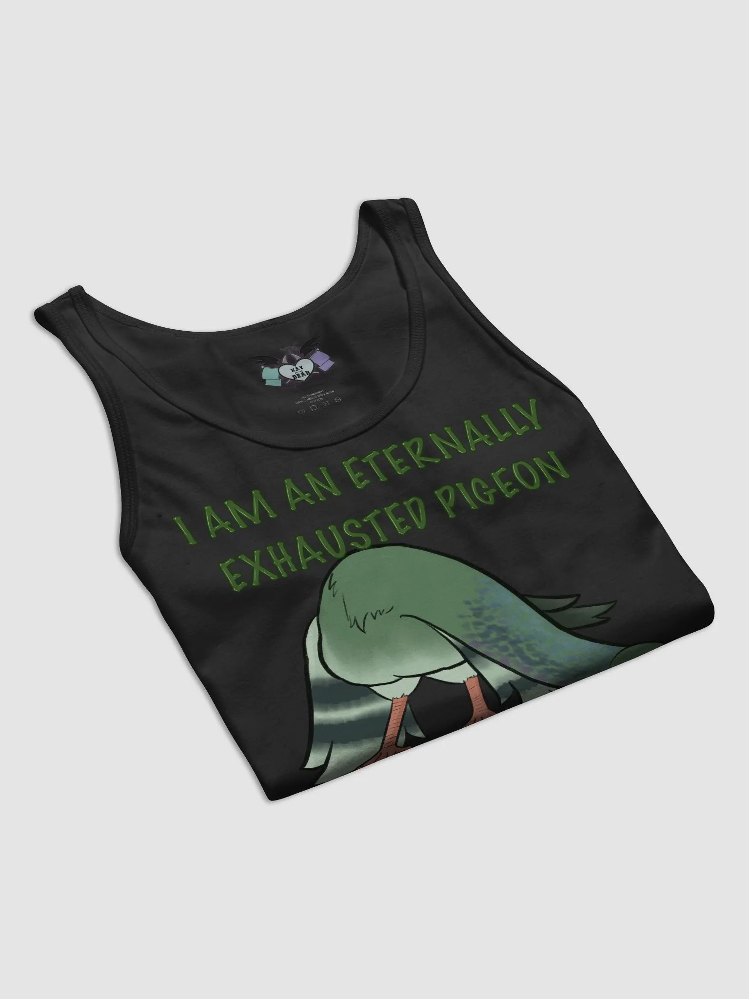 Eternally Exhausted Pigeon Jersey Tank product image (20)