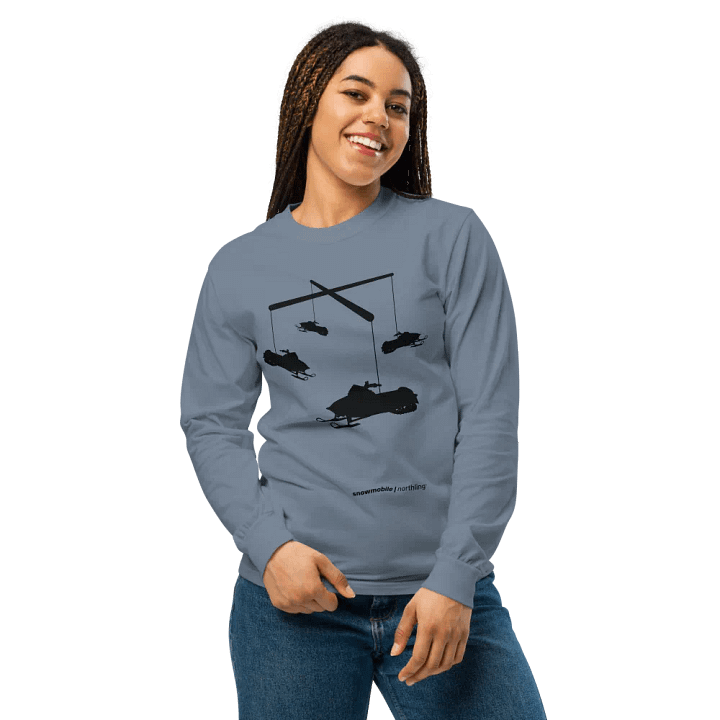 Northling™ Snowmobile Garment Dyed Long-Sleeve T-Shirt product image (2)