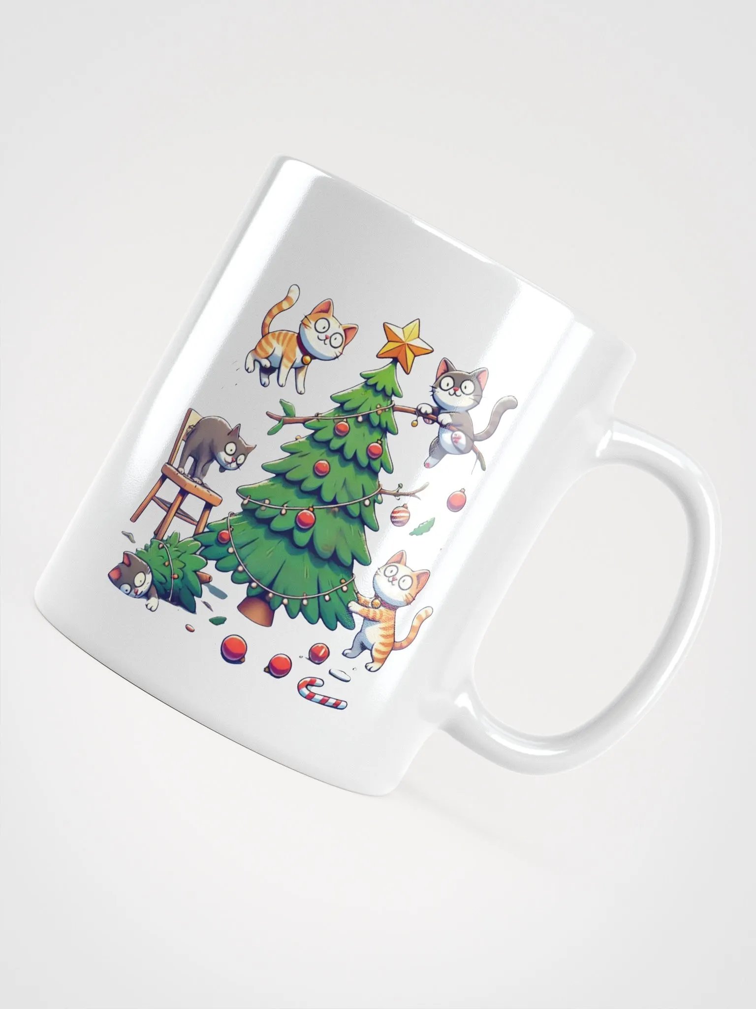 Cats & Christmas Chaos Coffee Mug product image (5)