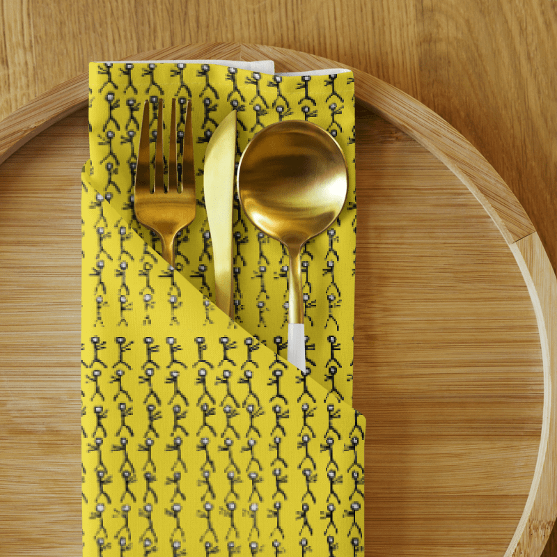 Men Sleep Walking Napkins (in colors) product image (8)