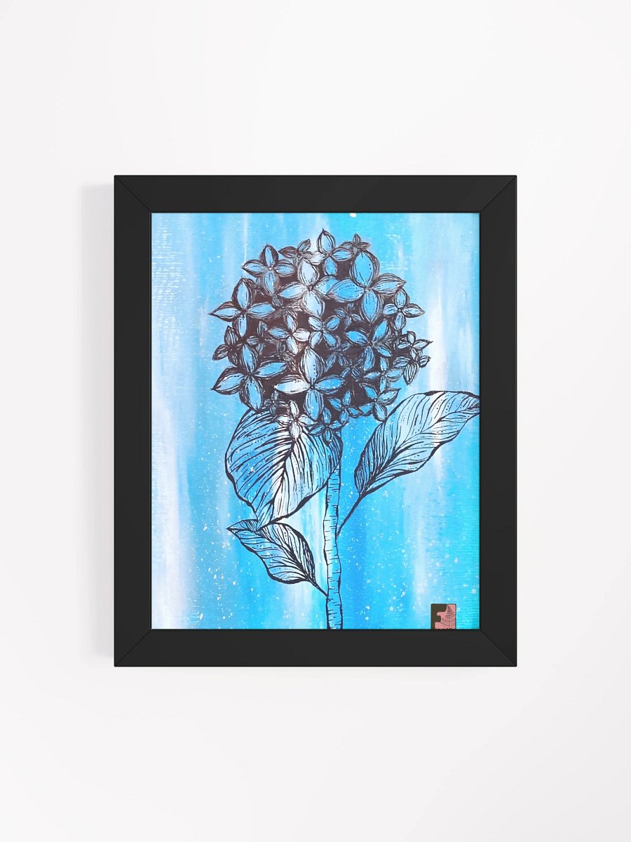 "Hydrangeas" Framed Poster Print product image (4)