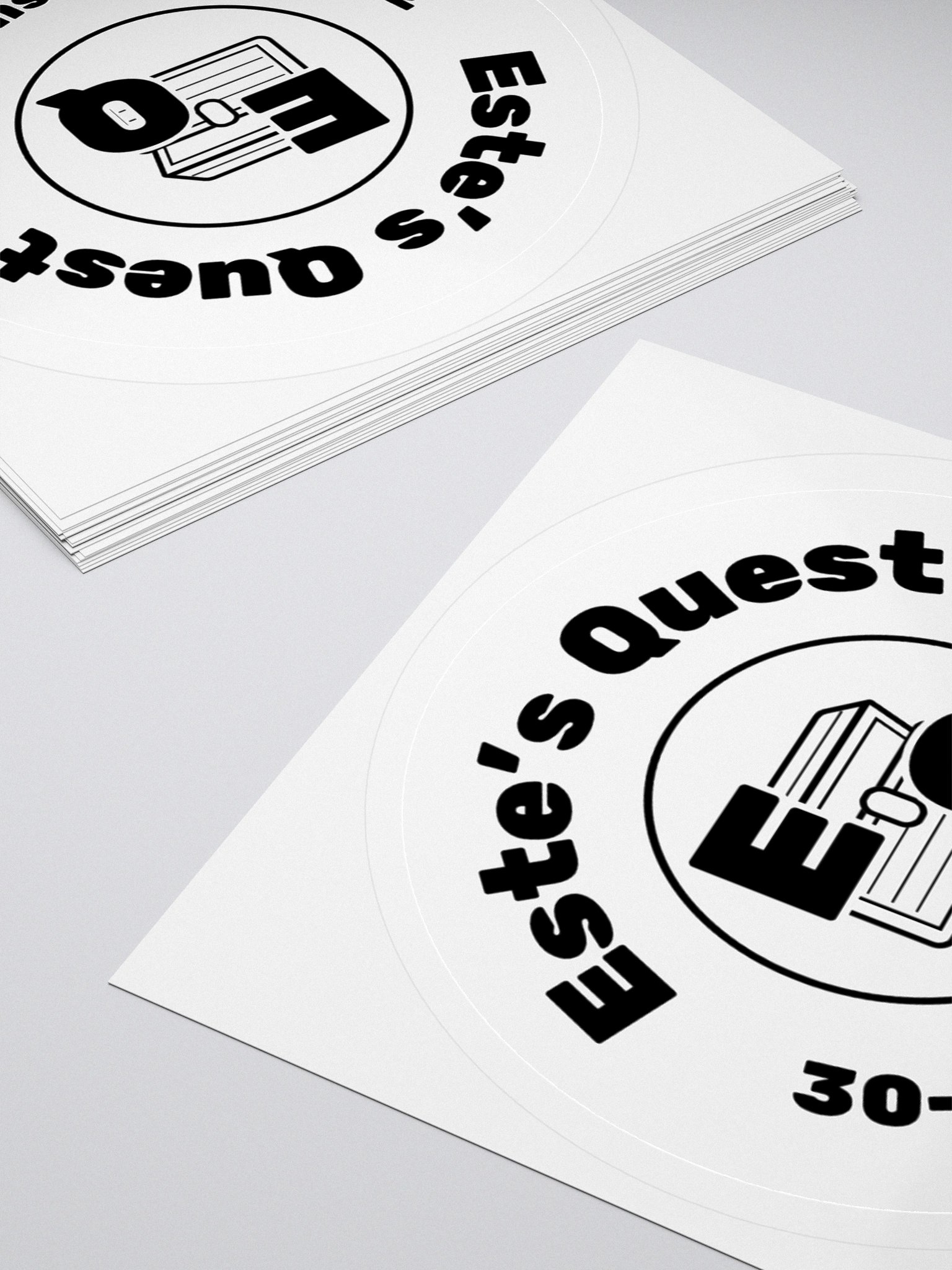 EQ circular logo sticker product image (7)