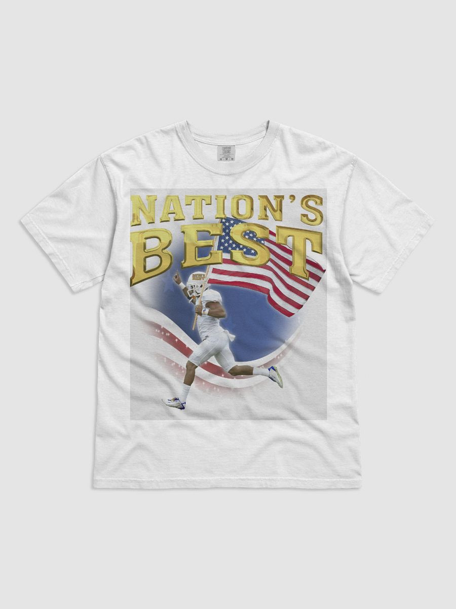 Nationsbest Football American Flag T Shirt product image (1)