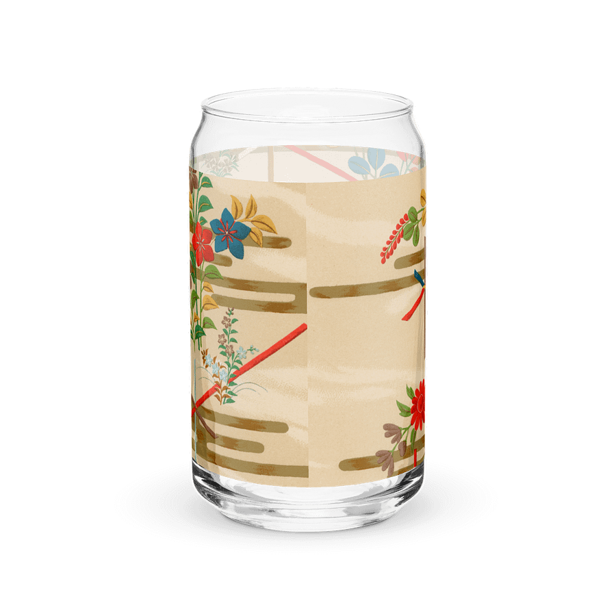 Vintage Painting. 16oz. Can-Shaped Glass product image (6)