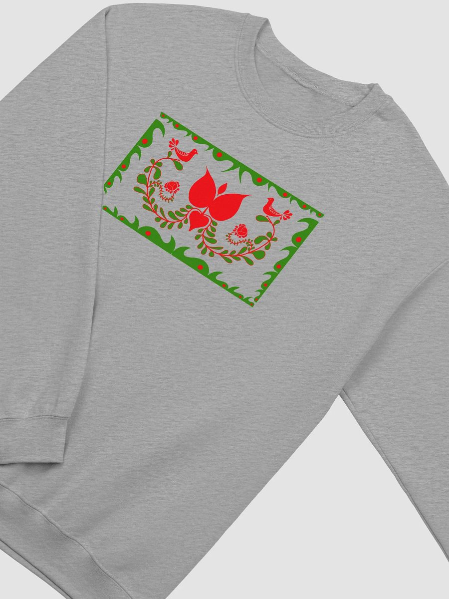 Folk Art Hungarian Harmony Crewneck Sweatshirt product image (2)