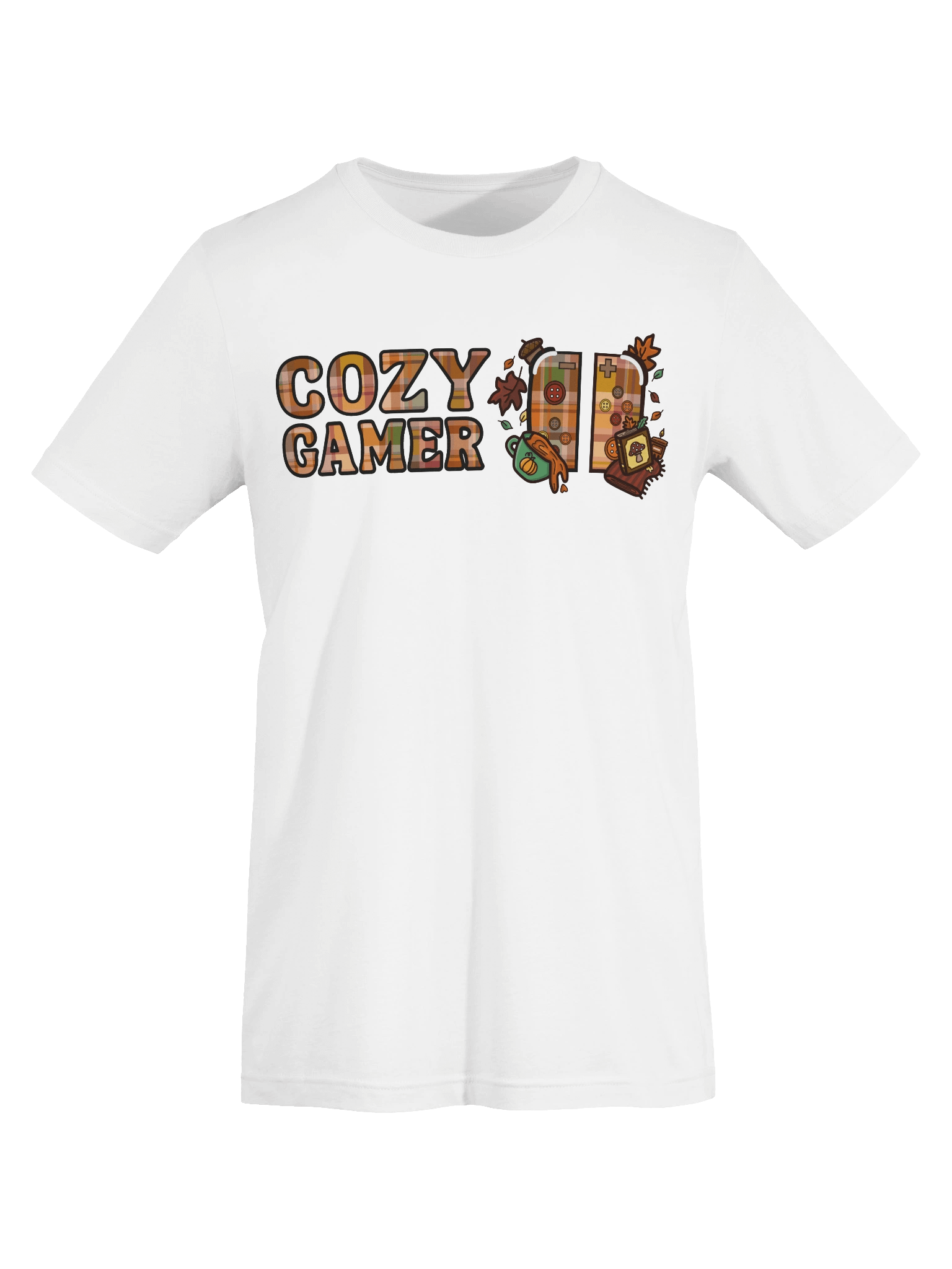 Plaid Cozy Gamer Controller Tee product image (151)