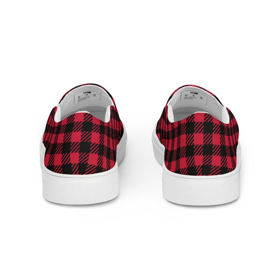 Buffalo Plaid Women's Slip-Ons product image (4)