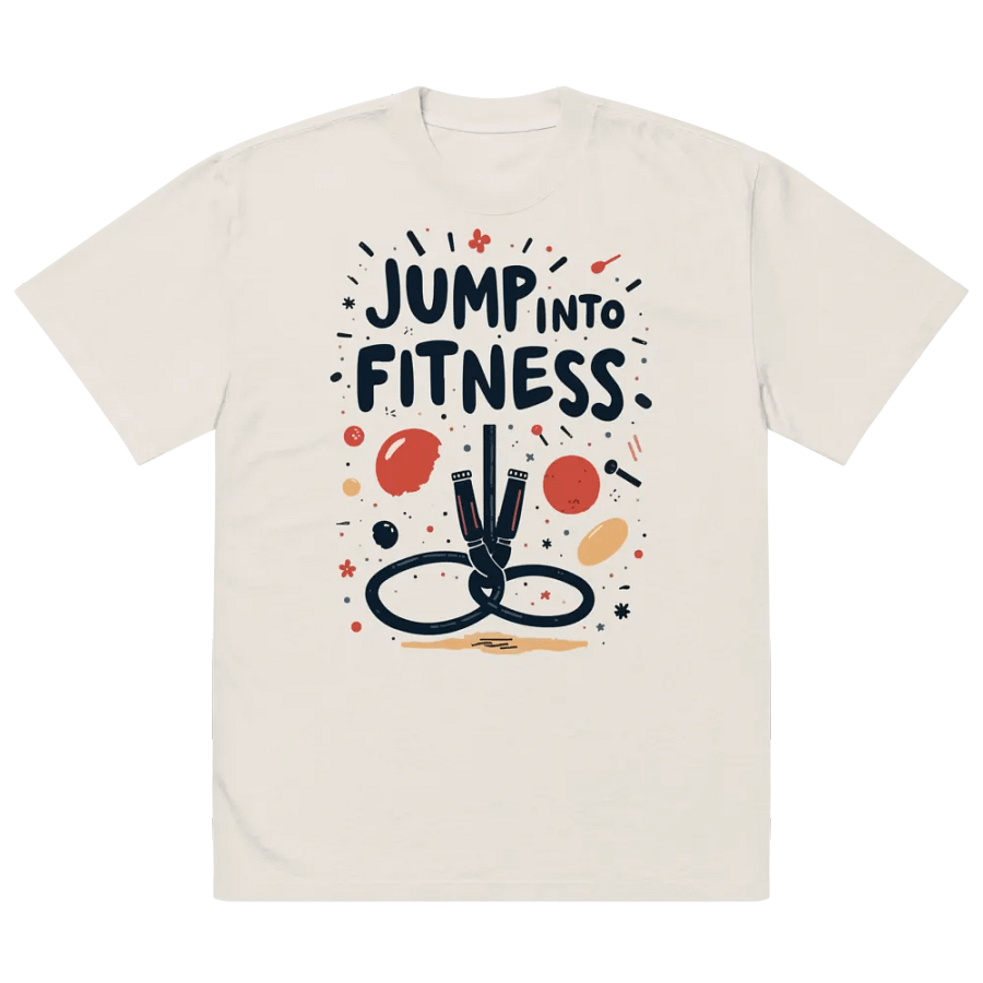 Jump into Fitness Oversized T-Shirt product image (2)