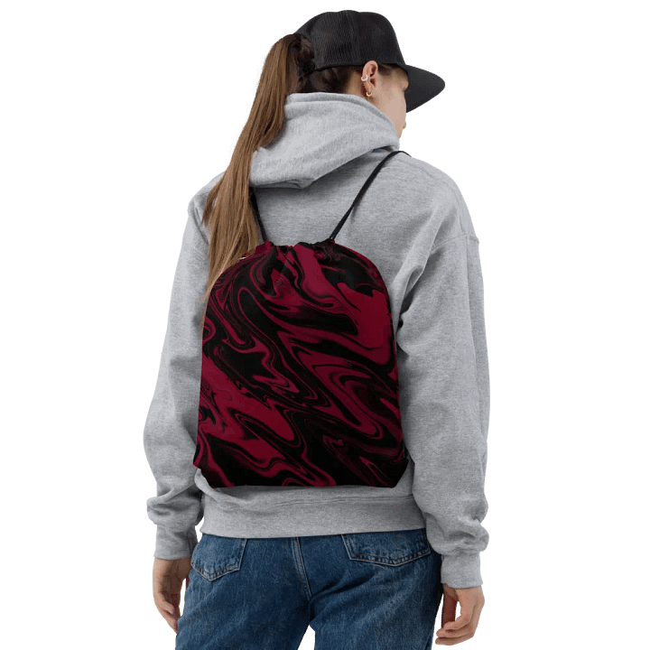 Stylish Swirl Drawstring Bag product image (2)