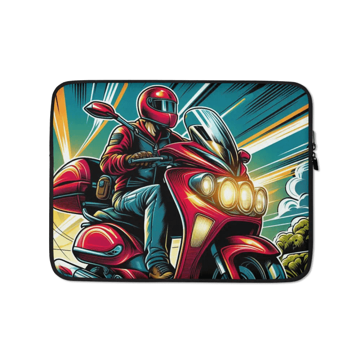 Speedster Rider Laptop Sleeve product image (1)