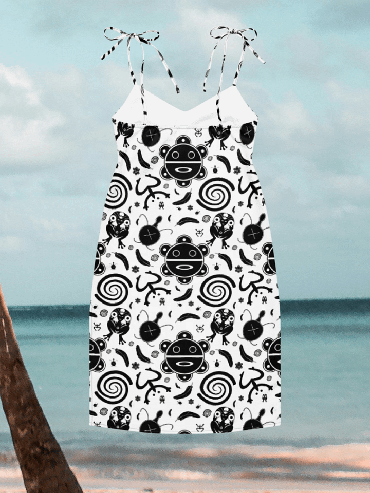 Taino Symbols All-Over Slip Dress product image (2)