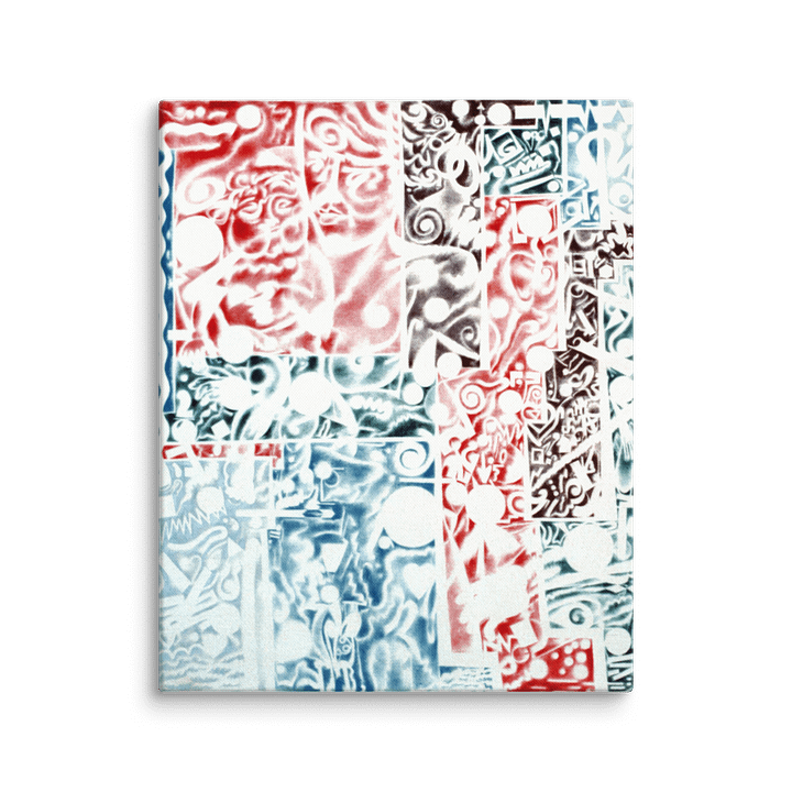 Umbilical Barfing (1990) (Left Side) (24" x 30") product image (1)