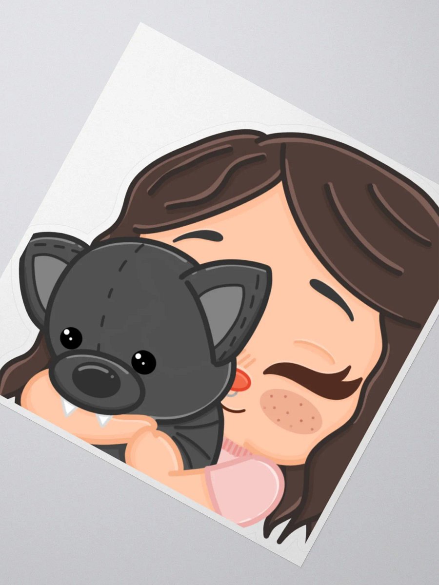 Angela Rose ft Moonlight the Bat Sticker product image (2)
