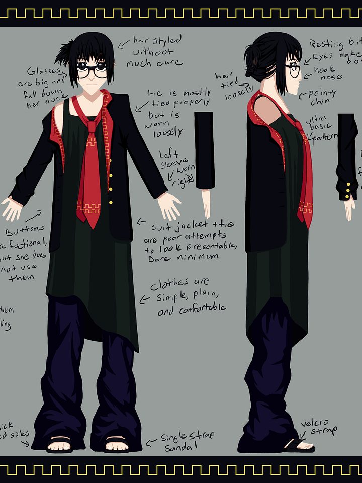 Memento Vivere: Lillian Fiore Concept .kra file product image (1)