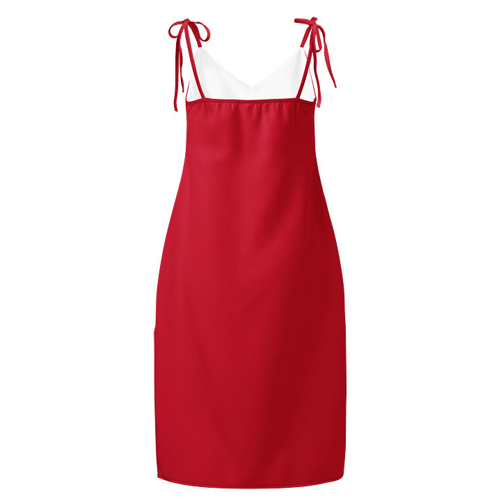Midnight Veil Designs Sjip Dress - Red Gothic Chiffon Midi product image (2)