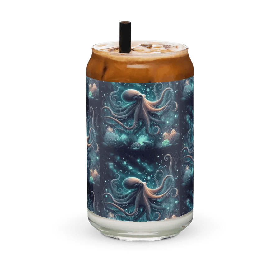 Midnight Glow Octopus Can Cup product image (42)