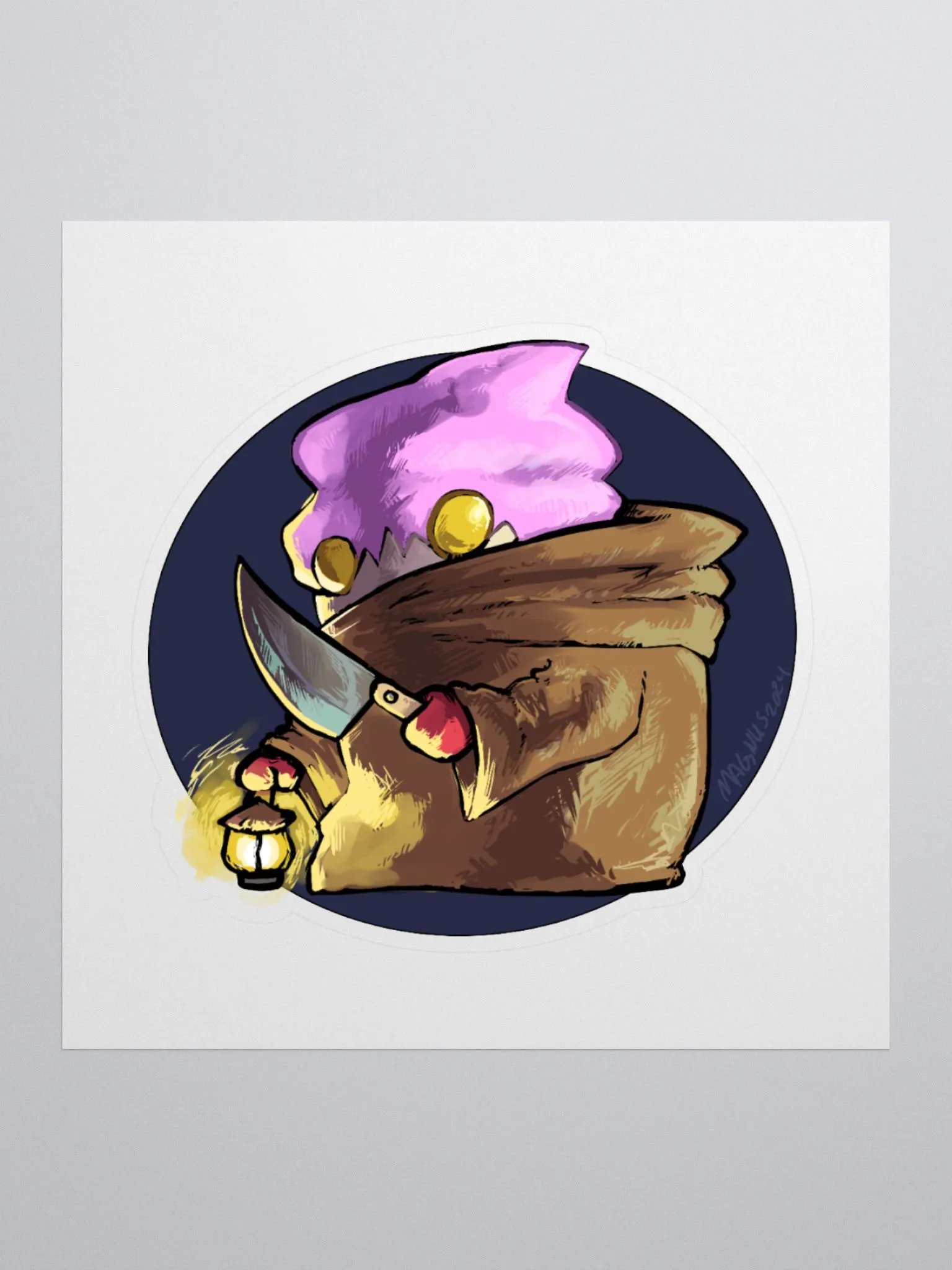 PlumTonBerry Sticker product image (1)