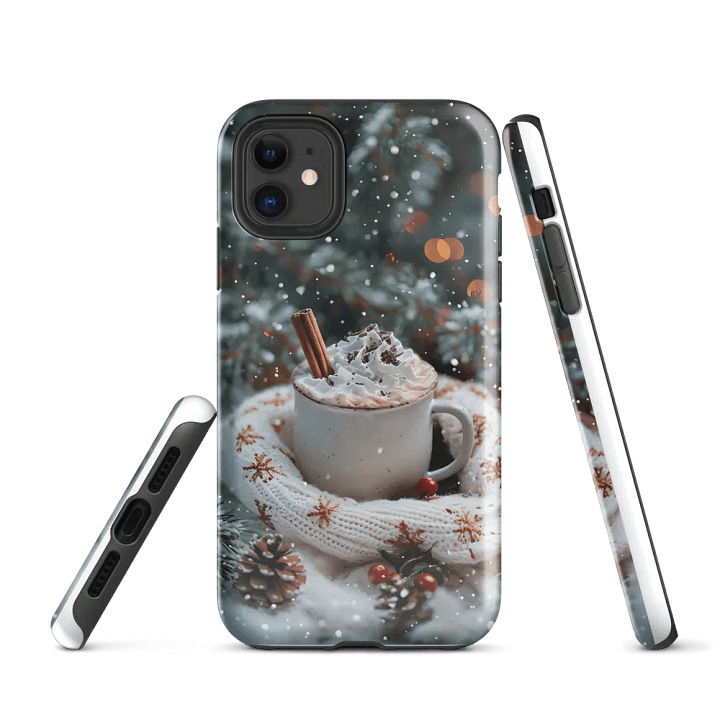 Winter Wonderland Hot Chocolate iPhone® Tough Case product image (1)