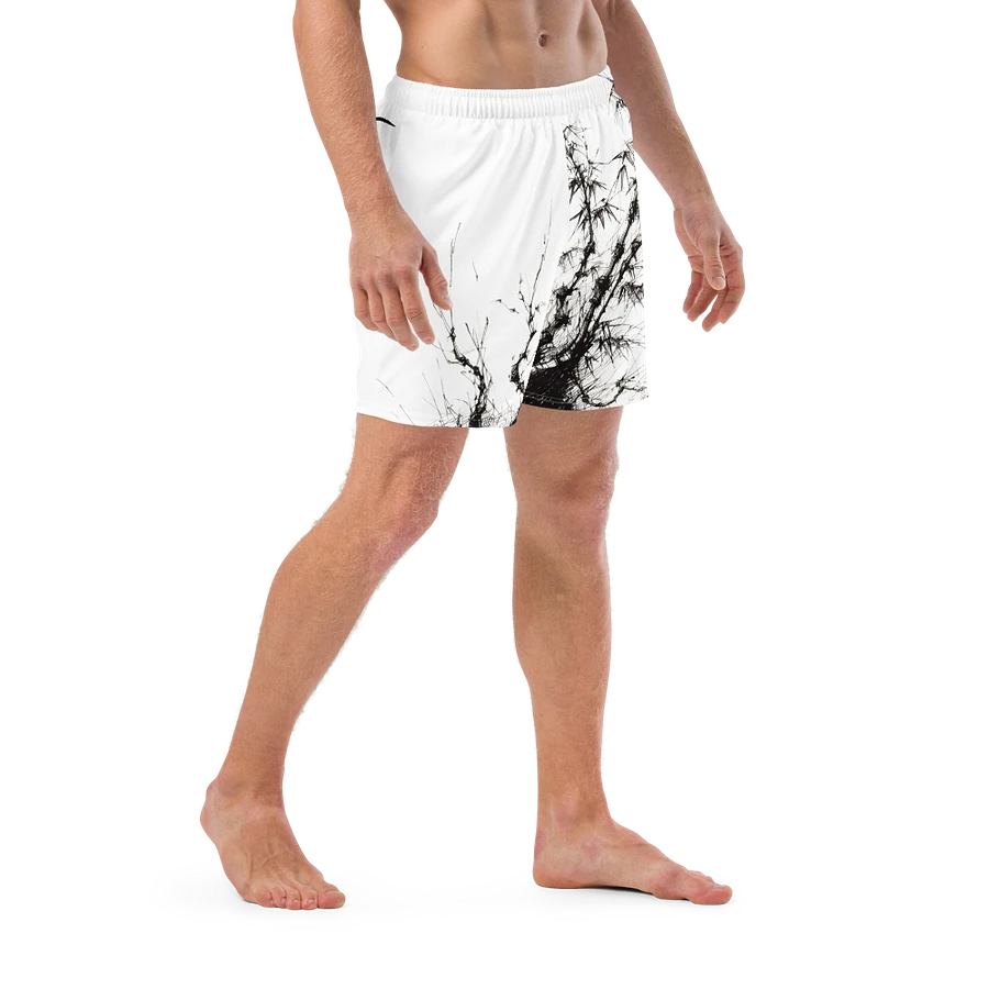 Bamboo Print Swim Trunks product image (16)