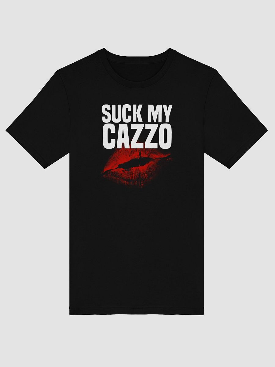 SUCK MY CAZZO t-shirt black product image (5)