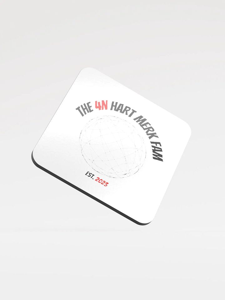 THE 4N HART MERK FAMILY GLASS COASTER product image (1)